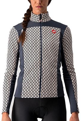 Castelli Women's Sfida 2 Cycling Jersey - SOFT PINK-DARK STEEL BLUE, SOFT PINK-DARK STEEL BLUE